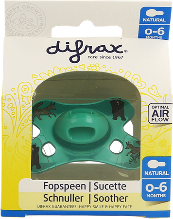 Difrax Sucette Natural 0-6m Boy 6