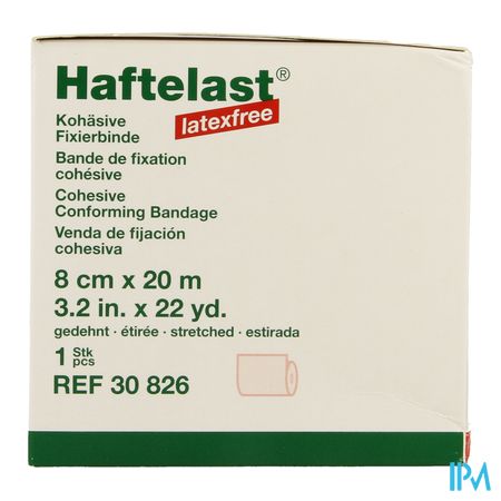 Haftelast Coh. Windel Latex Free 8cmx20m 30826 1