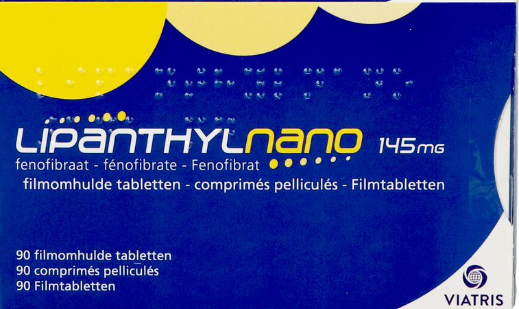 Lipanthylnano Comp 90 X 145mg 3