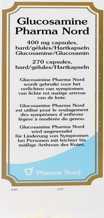 Glucosamine Pharma Nord Caps 270 X 400mg 2