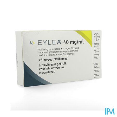 Eylea 40 mg/ml sol. inj. i.vitr. ser. préremplie 0.09 ml