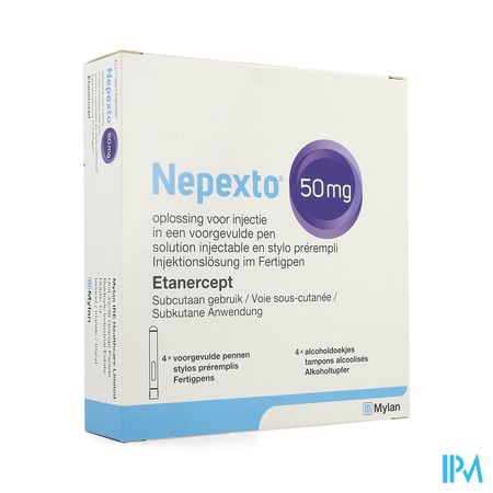 Nepexto 50mg Opl Inj Voorgevulde Spuit 4