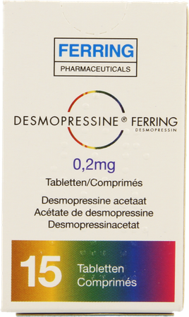 Desmopressine Ferring Tabl 15 X 0,2mg 3