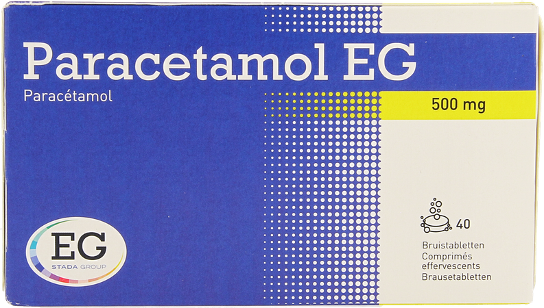 Paracetamol EG 500 Mg           Bruistabl 40X500Mg 3