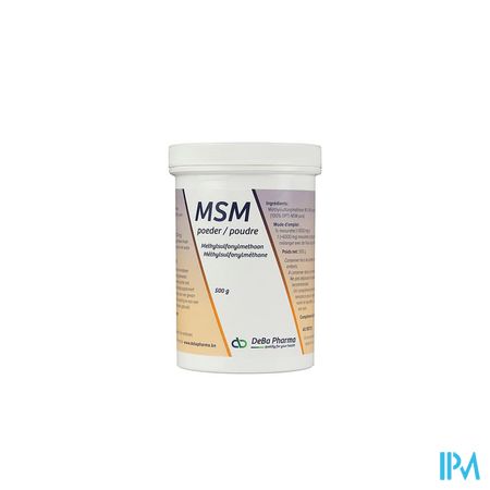 Msm Pdr Soluble/ Oplosb 500g Deba