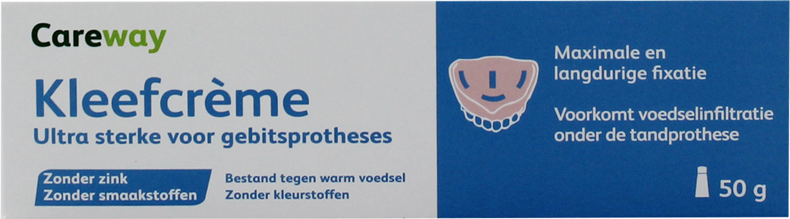 Careway Oral Free Kleefcreme 50g 2