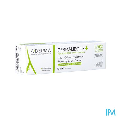 Aderma Dermalibour+ Cica Creme Reparatrice 50ml