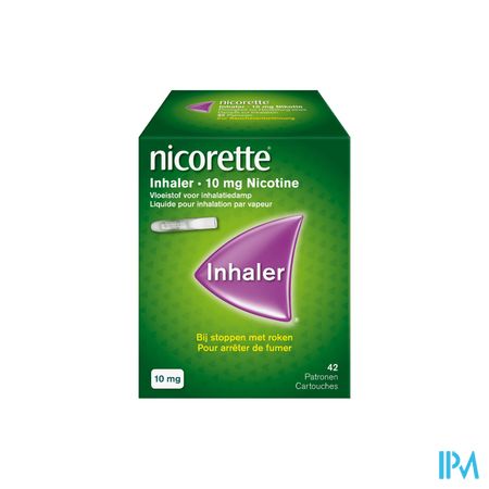 Nicorette Inhaler 10mg 42+mondstuk