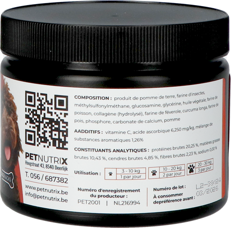 Petnutrix Happy Day Joints Flexibles Dog 60 3
