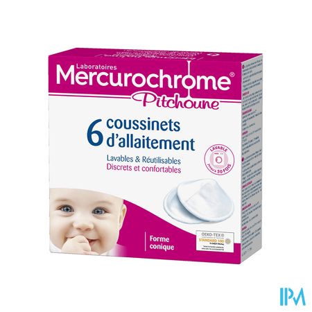 Mercurochrome Coussinet Allaitement Reutil. 6