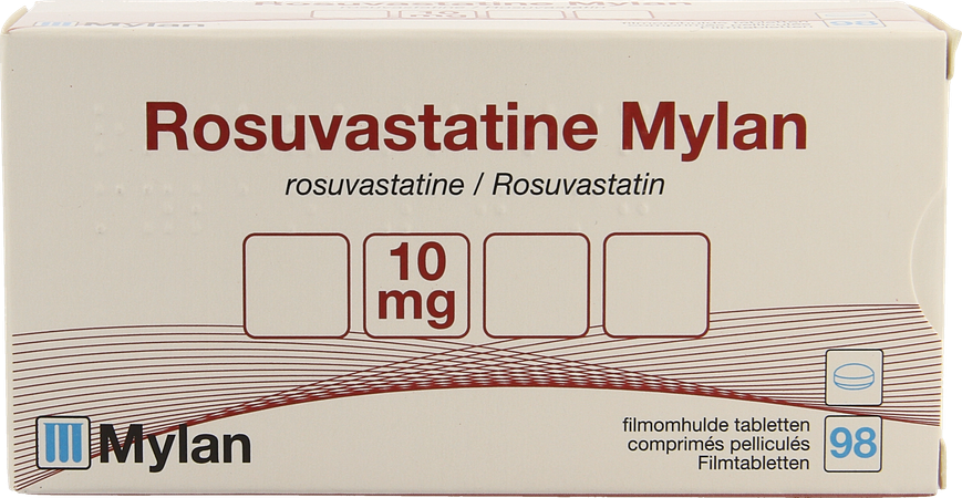 Rosuvastatine Viatris 10mg Filmomh Tabl 98 3