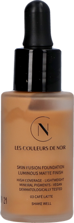 Couleurs De Noir Skin Fus.fdt 03 Cafe Lat.30ml 2
