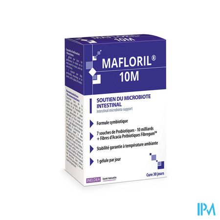 Ineldea Mafloril-10m Isn Etui V-caps 30 1