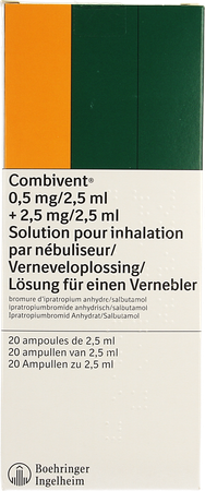 Combivent Vial Monodose 20x2,5ml 2