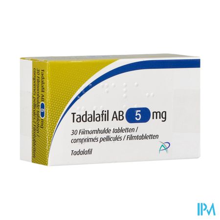 Tadalafil Ab 5mg Comp Pell 30 X 5mg