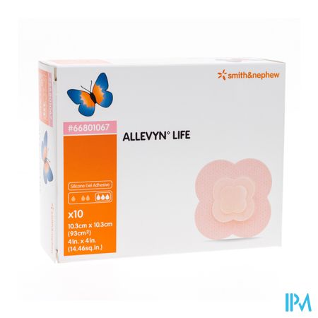 Allevyn Life Verb 10,3x10,3cm 10 66801067 3