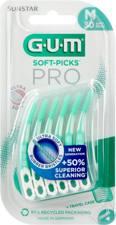 Gum Soft Picks Pro Medium 30 1