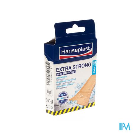 Hansaplast Extra Strong Waterproof Strips 16