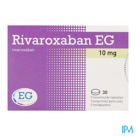 Rivaroxaban EG 10Mg Filmomh Tabl 30 2
