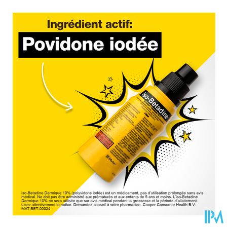 Iso Betadine Derm 10% 125ml 5