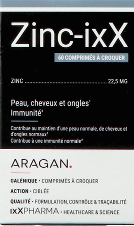 Zinc-ixx Tabl 60 Nf 3
