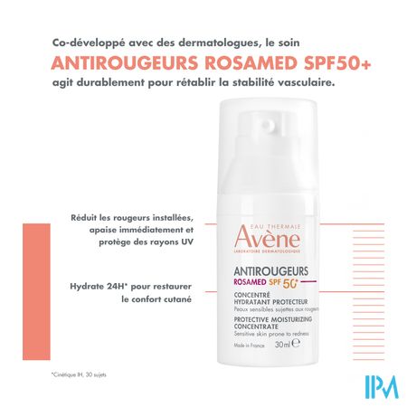 Avene Rosamed Concentraat Tegen Roodh. Spf50+ 30ml 18