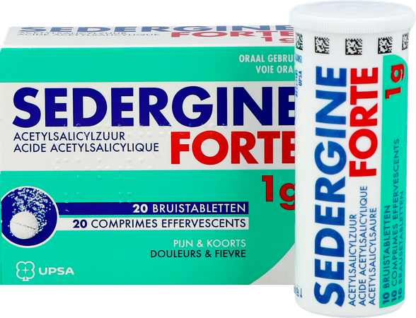 Sedergine Forte 1g Comp Efferv. 20 2