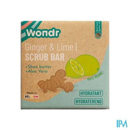 Scrub Bar Ginger&lime 102g