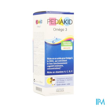 Pediakid Omega-3 Sol Buv Fl 125ml