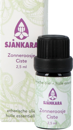 Sjankara Zonneroosje Ess. Olie Bio 2,5ml 2