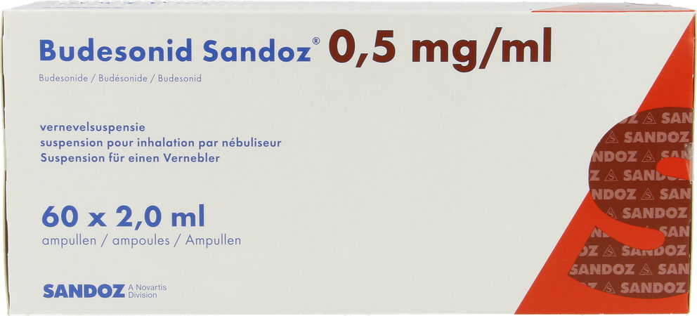 Budesonid Sandoz 0,5mg/ml Susp Neb Amp 60 4