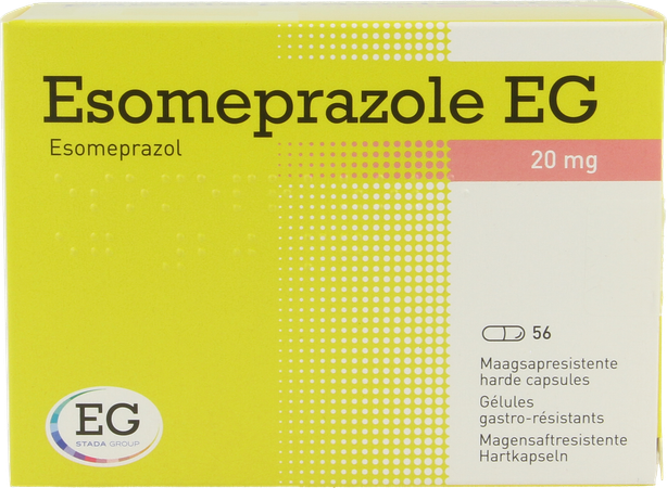 Esomeprazole EG 20Mg Caps Gastro Resist 56X20Mg 1