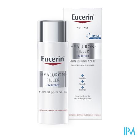 Eucerin Hyaluron-filler X3 Jour Ip15 Pn/m 50ml