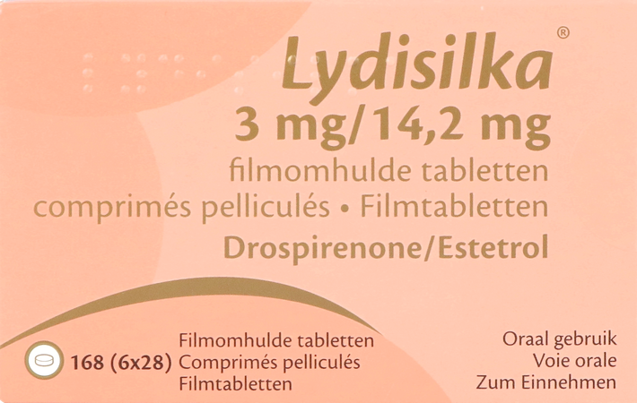 Lydisilka 3mg/14,2mg Filmomh Tabl 168 1
