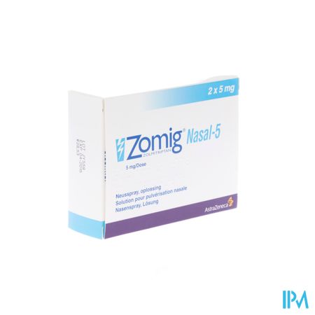 Zomig Nasal5 - 2 Sprays X 5mg