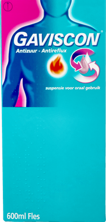 Gaviscon Antizuur-antireflux Susp Oraal Gebr.600ml 2