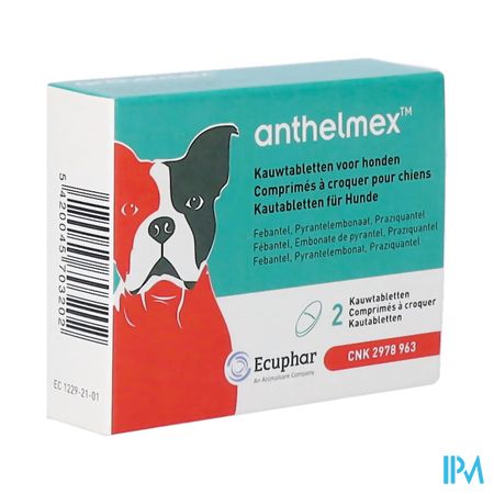 Anthelmex Kauwtabl. Hond 2
