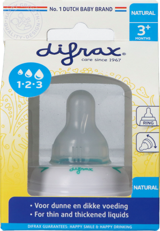 Difrax Ring 1-2-3 Natural 713 2