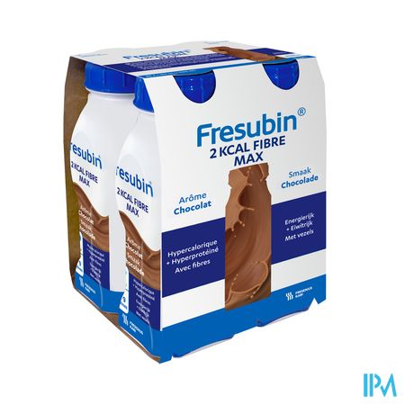 Fresubin 2 Kcal Fibre Max 300ml Chocolat/chocolade 1