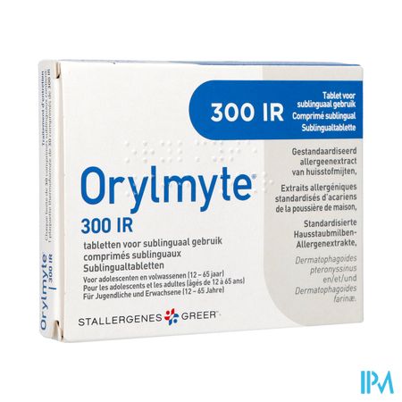 Orylmyte 300ir Comp Sublinguaal 30