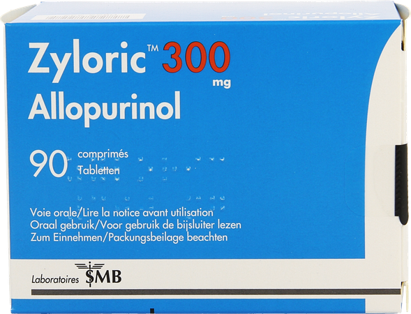 Zyloric 300 Comp 90 X 300mg 3