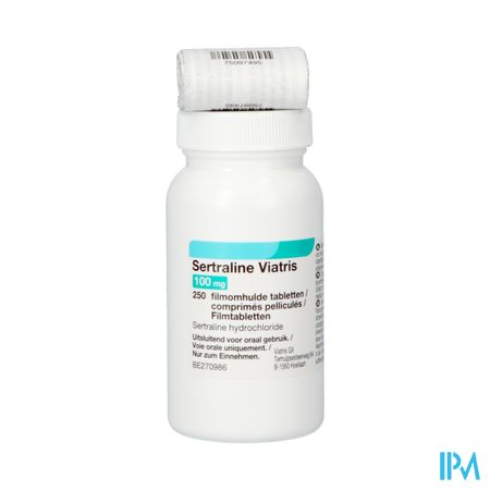 Sertraline Viatris 100 mg filmomh. tabl. 250