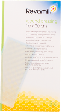 Revamil Wound Dressing Kp Honing 10x20cm 5 1