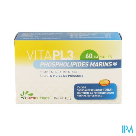 Vitapl3 Phospholipides Marins Caps 60