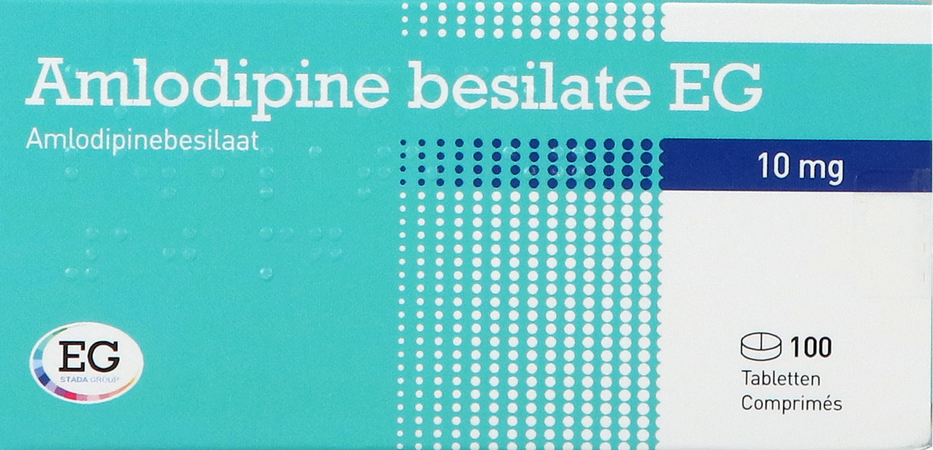Amlodipine Besilate Eg 10mg Pipharma Comp 100x10mg 2