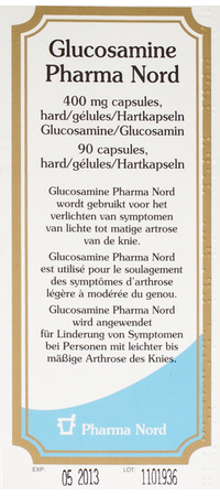 Glucosamine Pharma Nord Caps 90 X 400mg 2