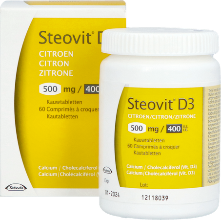 Steovit D3 500mg/400ie Comp 60 3