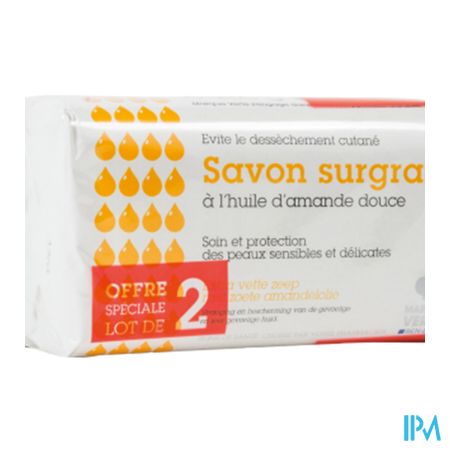 Marque V Savon Huile Amande Douce Surgras 200g