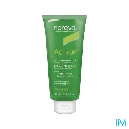 Actipur Gel Dermo-reinigend Z/zeep Tube 100ml