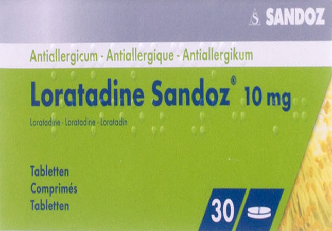 Loratadine Sandoz Comp 30 X 10mg 3